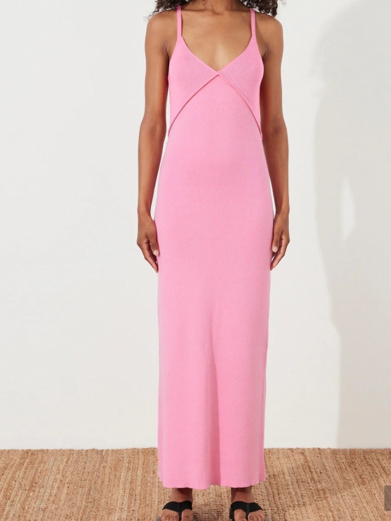 Zulu & Zephyr Contrast Knit Dress